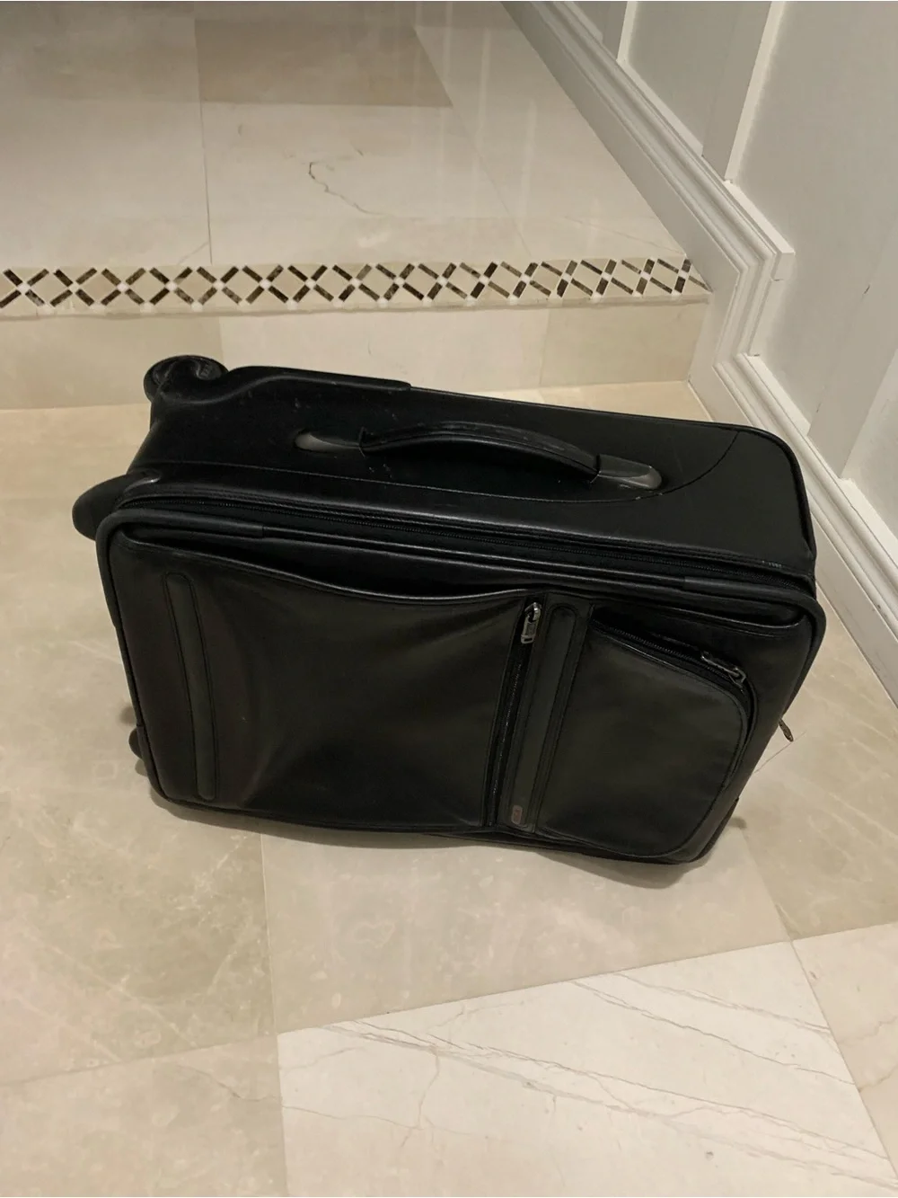 Tumi alpha leather